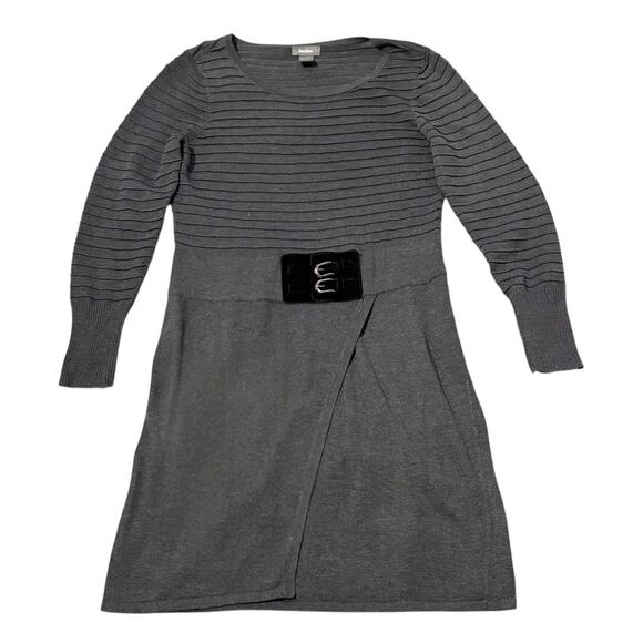 Neiman Marcus Sweater Dress - Large - Grey/Black - Nearly New - Picture 1 of 16
